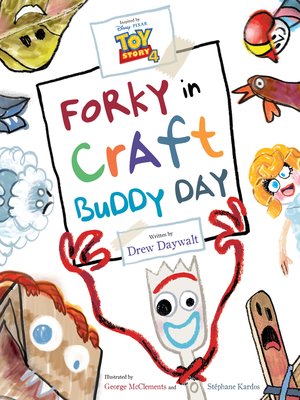 cover image of Forky in Craft Buddy Day
